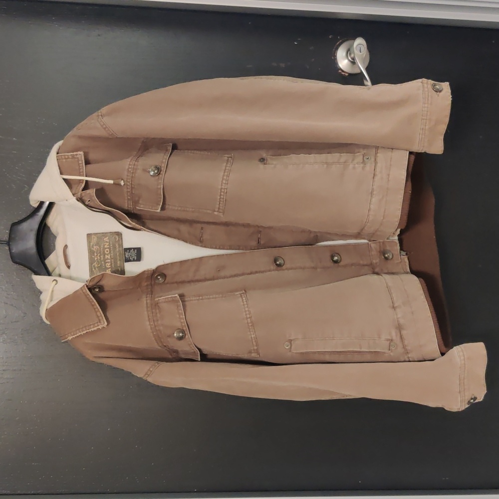 Arizona jean company jacket with hood
